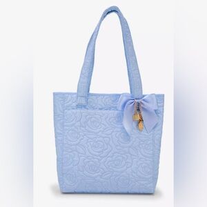 BNWT Disney Beauty and The Beast Quilted Roses Tote Bag - BoxLunch Exclusive